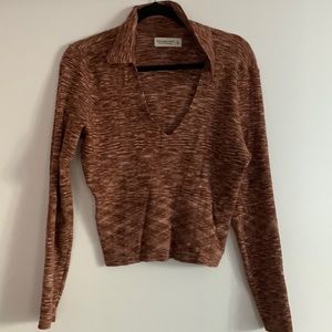 A&F sexy polo, cropped size XL